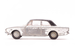 Coupé | Ford | Corsair | Weiss | kleine Lackschäden | 1960 | Dinky Toys | Andrea Helbling