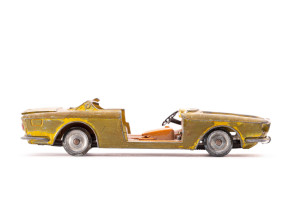 Coupé | BMW | 2000 Sport | Gelb | Türe fehlt | 1970 | Mebetoys | Andrea Helbling