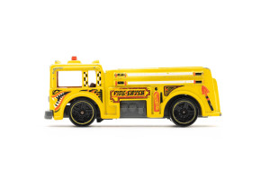Feuerwehrauto | Unbekannt | Unbekannt | Gelb | Klimaanlage defekt | Unbekannt | Mattel | Bruno und Benjamin Ziauddin
