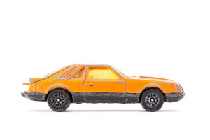 Sportwagen | Ford | Mustang | Orange | Lenkung defekt | 1960 | Corgi | Edi Kistler