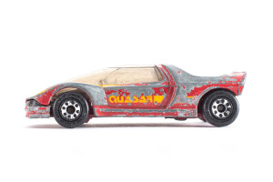 Rennwagen | Peugeot | Quasar | Rot | Scheinwerfer defekt | 1980 | Matchbox | Patrick Gutenberg