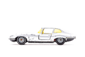 Sportwagen | Jaguar | E-Type | Weiss | Zigarettenanzünder defekt | 1960 | Siku | Patrick Gutenberg