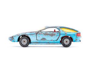 Sportwagen | Porsche | 928 | Blau | kleine Lackschäden | 1980 | Siku | Patrick Gutenberg