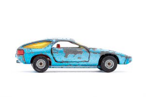 Sportwagen | Porsche | 928 | Blau | kleine Lackschäden | 1980 | Siku | Patrick Gutenberg