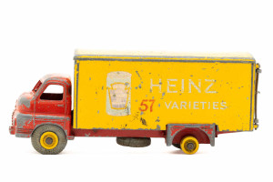 Lastwagen | Bedford | Big | Gelb | Rückspiegel fehlt | 1950 | Dinky Toys | Peter Kreuzenkamp