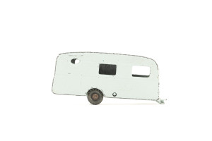 Wohnwagen | Unbekannt | Unbekannt | Blau | Aschenbecher fehlt | 1960 | Dinky Toys | Peter Kreuzenkamp