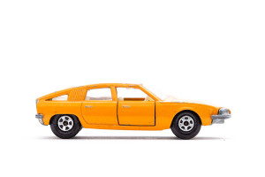 Limousine | BMC | Pinifarina | Orange | kleine Lackschäden | 1970 | Matchbox | Remo Bräuchi