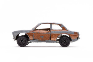 Coupé | Ford | Escort | Braun | Scheibenwischer defekt | 1970 | Polystil | Remo Bräuchi