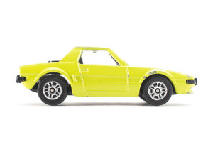 Coupé | Fiat | x1/9 | Grün | Kupplung klemmt | 1970 | Corgi | Sandra Rüegger